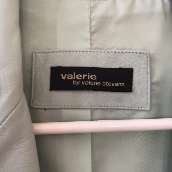 NWOT Valerie by Valerie Stevens Leather Blazer - Picture 3 of 16